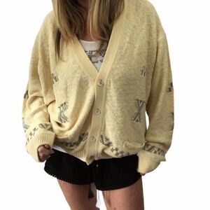 Vintage Metropolitan View men’s cardigan L